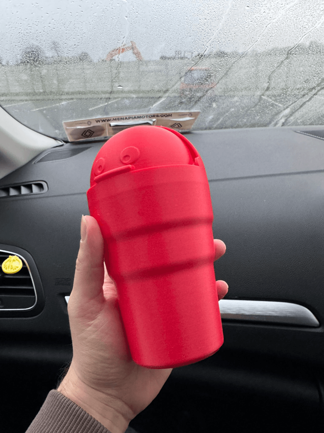 Car Trash Can