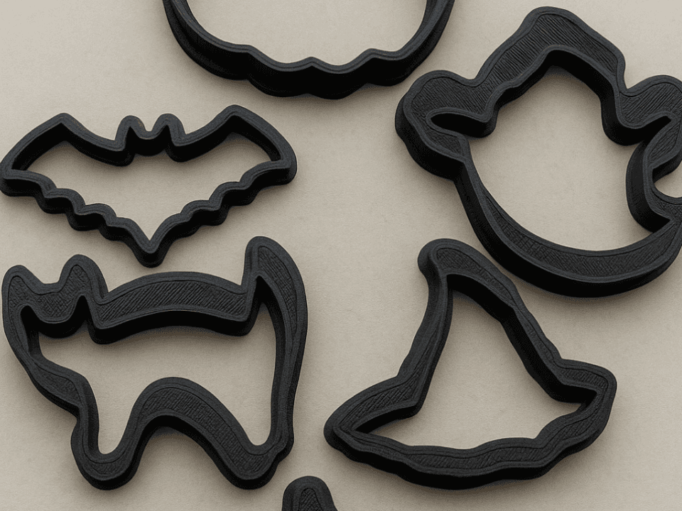 Halloween Cookie Cutters (5 piece set)