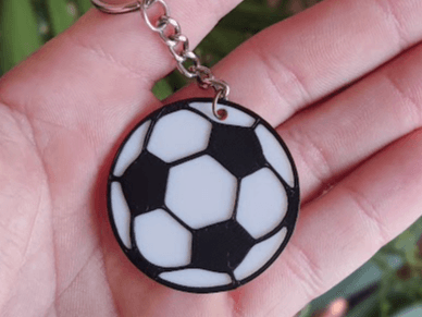 Soccer Keychain