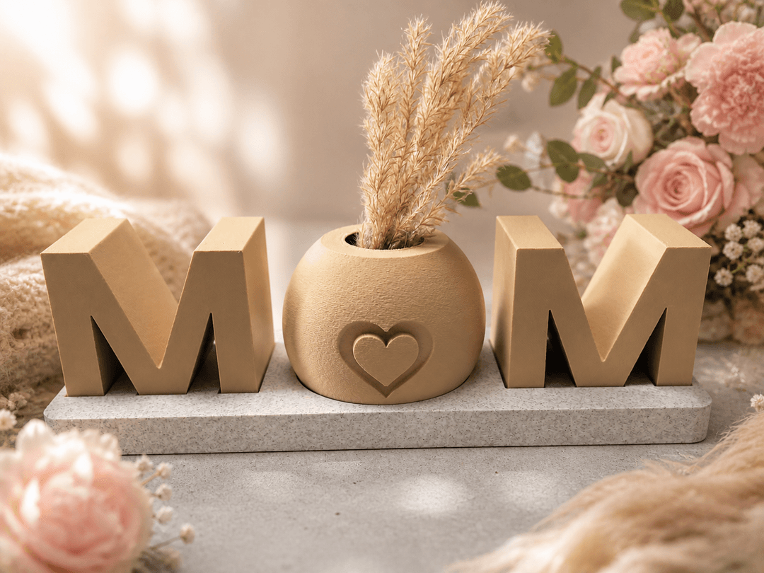 Mom Decorative Mini Vase