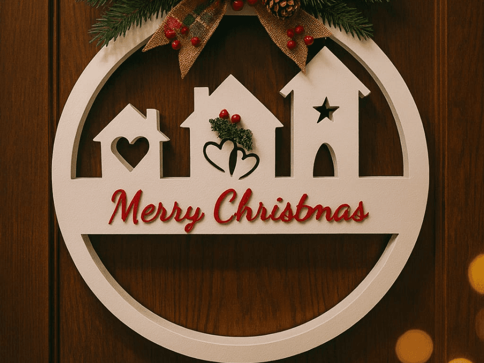 Christmas Wreath for Door