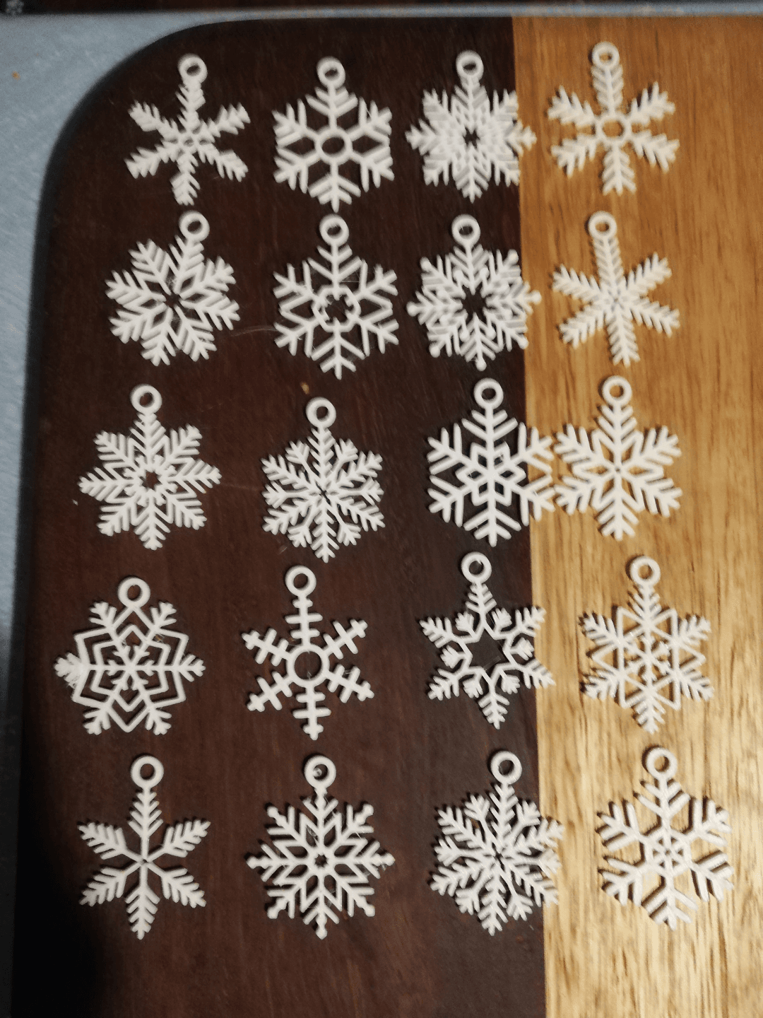 20 Snowflake Decorations