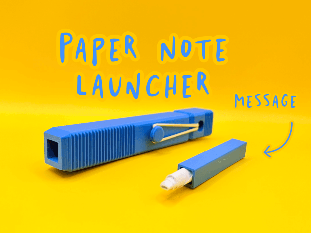 Secret Paper Note Pen Shooter Gadget