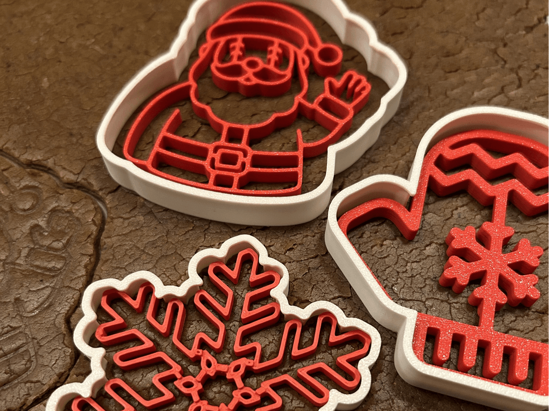 Christmas Cookie and Gingerbread Cutters (set of 8)