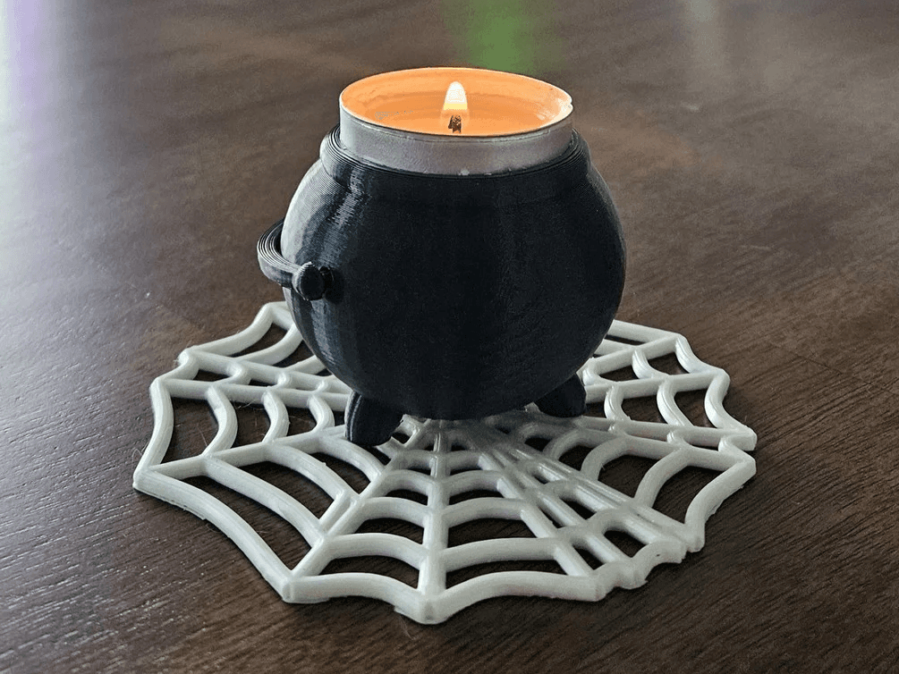 Witch's Cauldron Candle Tealight Holder